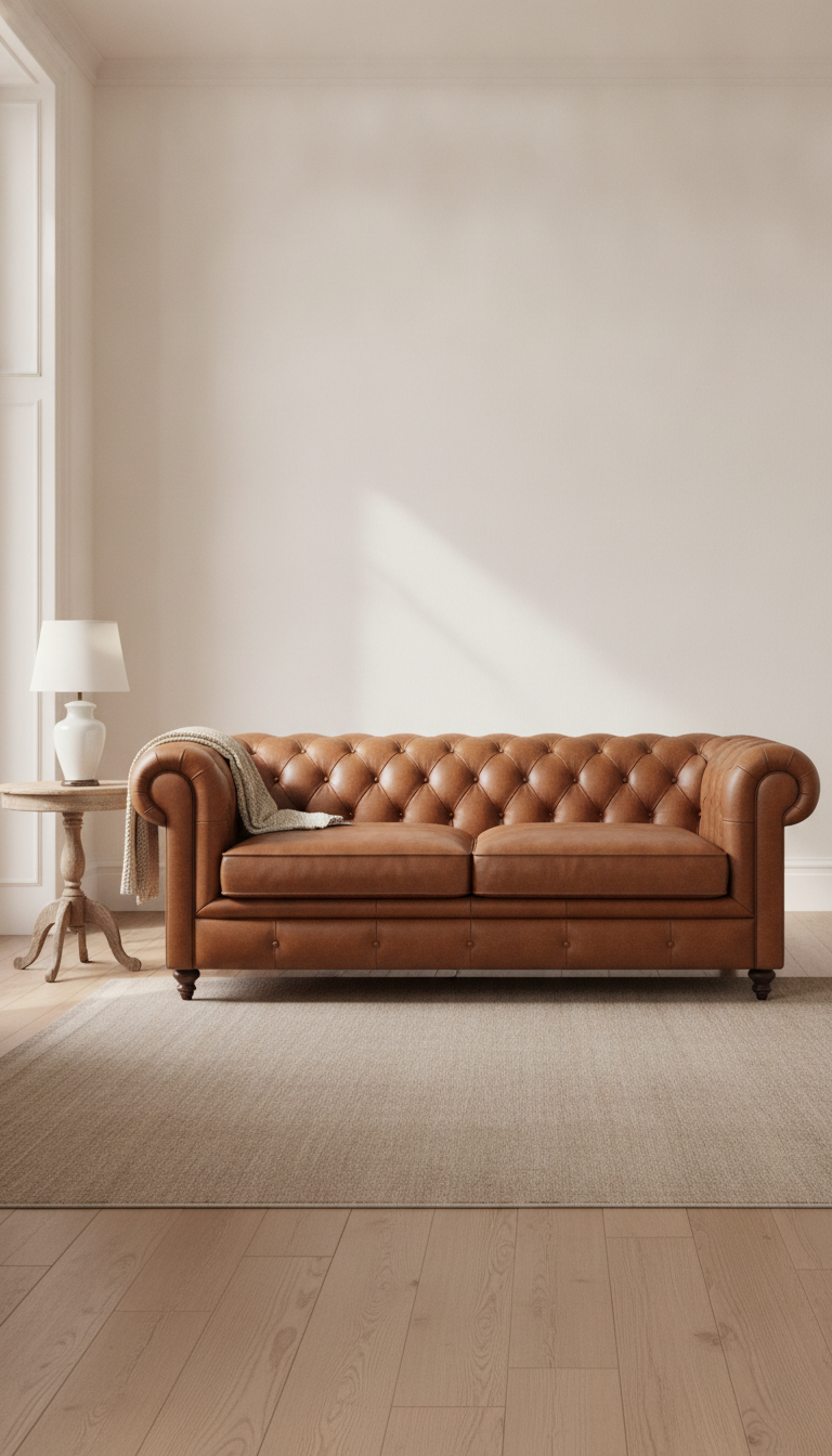 Cómo restaurar la tonalidad natural del cuero Chesterfield sin resecarlo