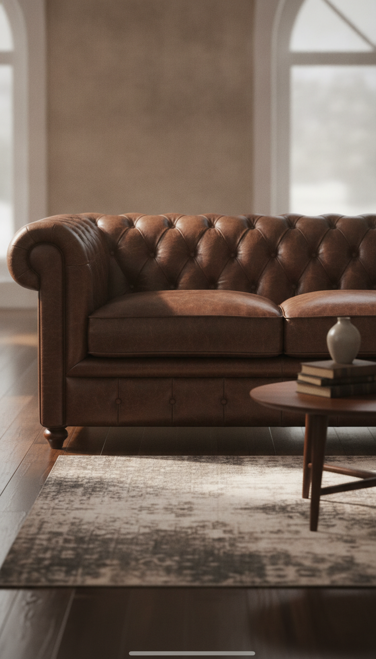 Mantenimiento profundo del cuero Chesterfield: conservación, limpieza y restauración paso a paso
