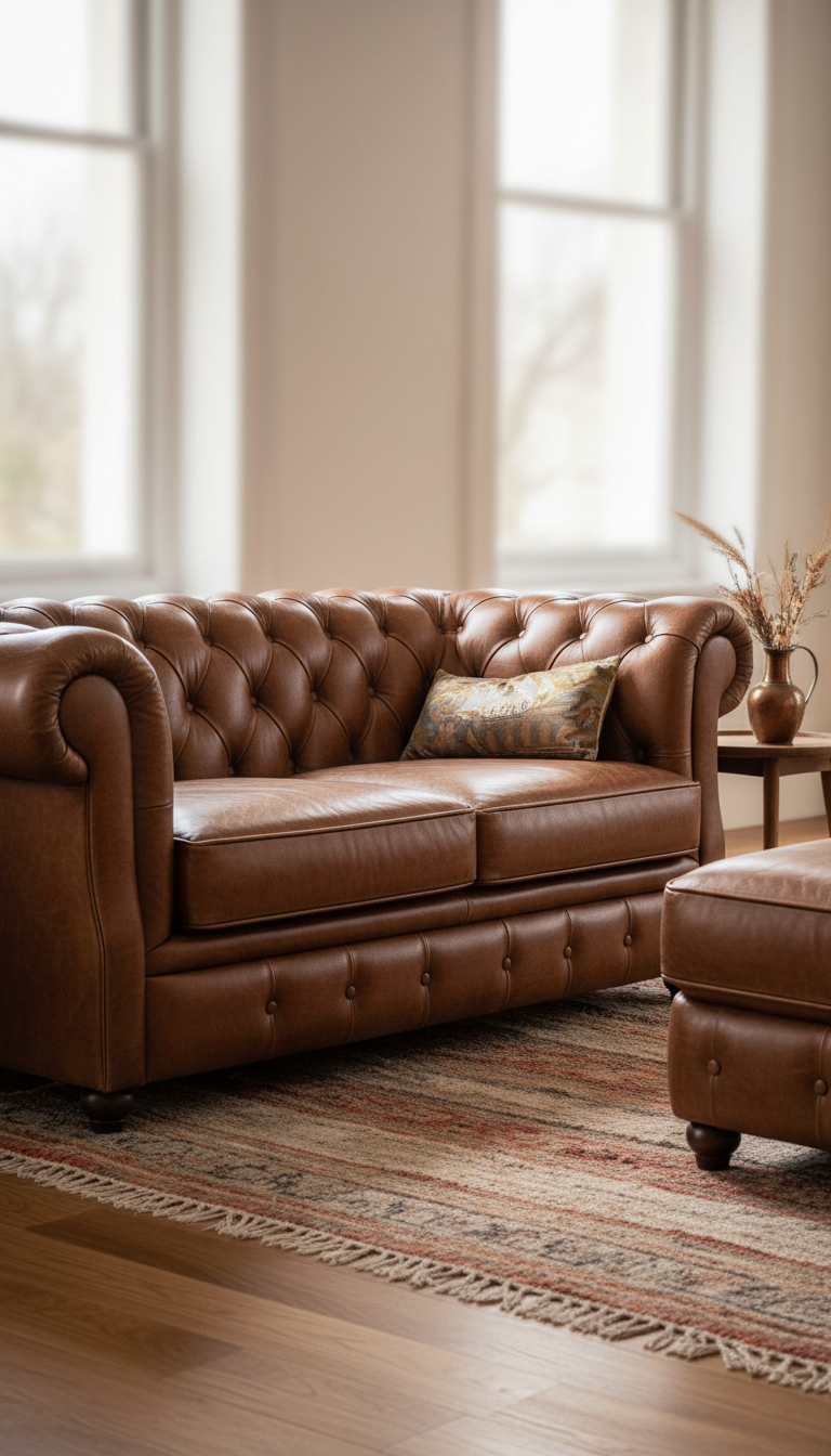 Altura de asiento y reposapiés: cómo lograr la armonía ergonómica en un chesterfield