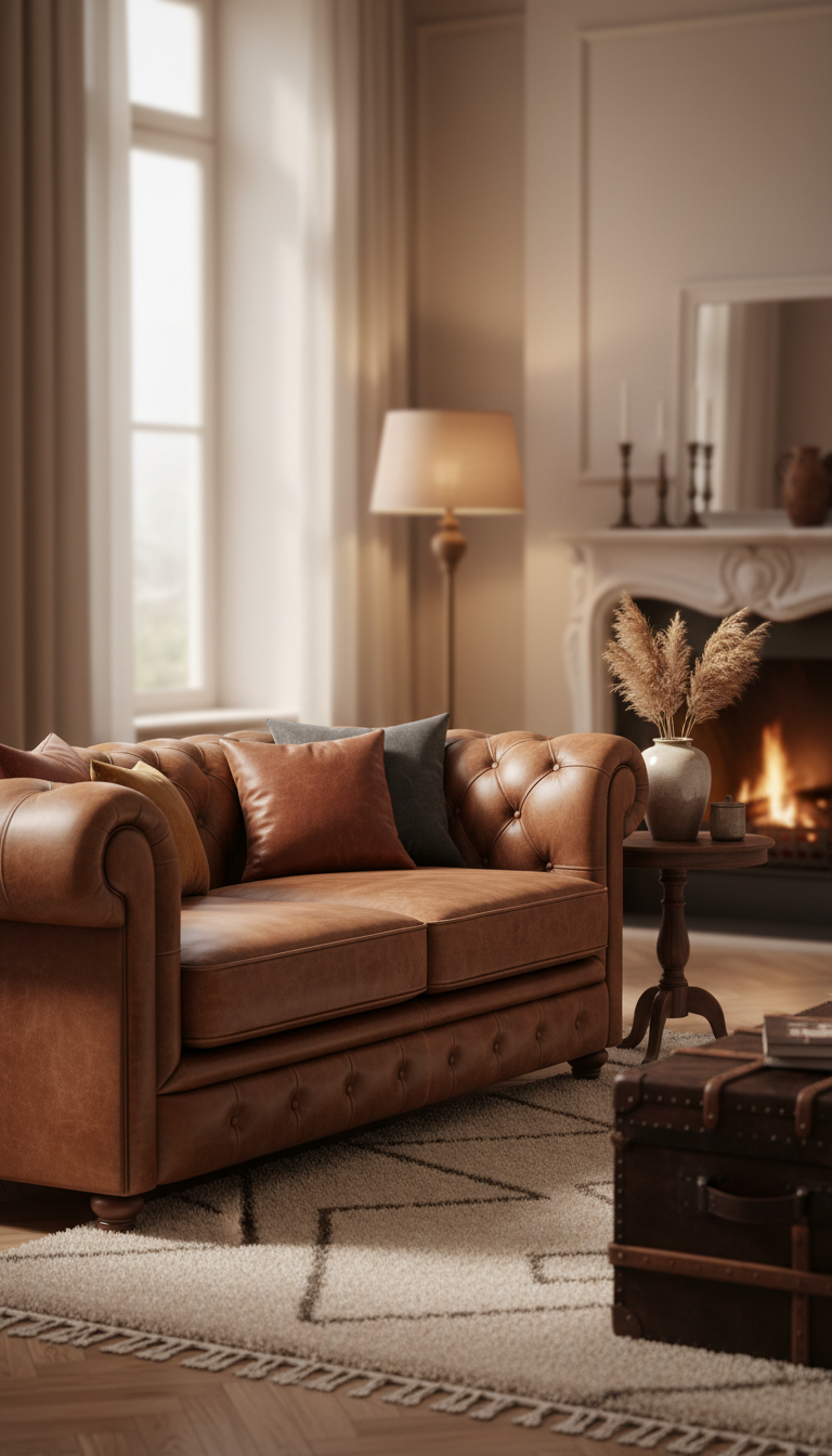 Cómo limpiar y proteger las zonas de alto uso de un sillón reclinable Chesterfield sin dañar la tapicería
